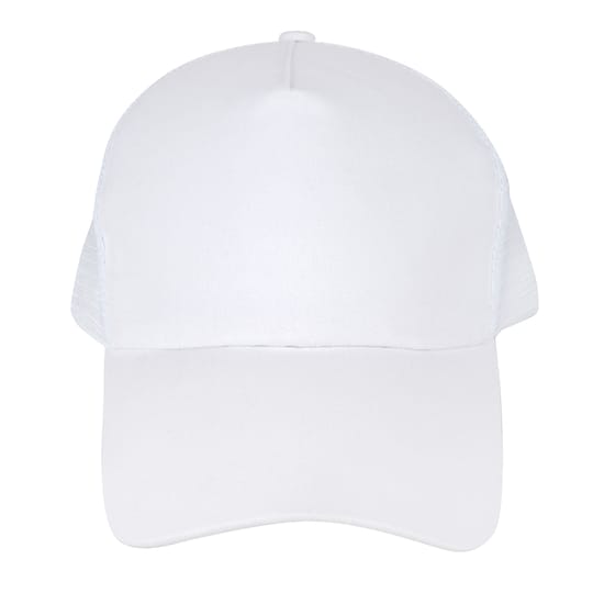 12 Pack: Sublimation White Trucker Hat by Make Market&#xAE;